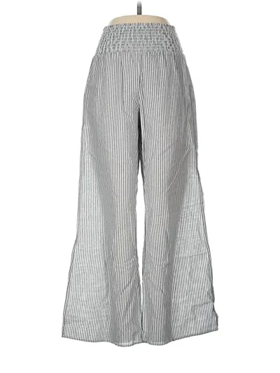 Pre-owned Active Usa Casual Pants In Silver