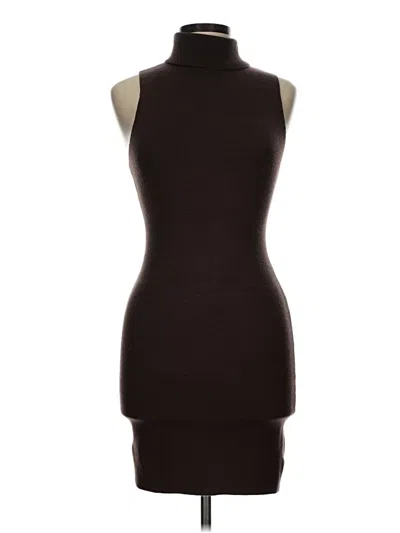 Pre-owned Active Usa Cocktail Dress In Brown