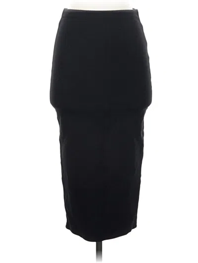 Pre-owned Active Usa Formal Skirt In Black