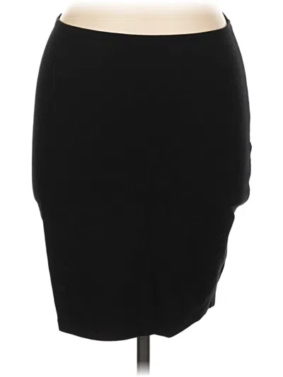 Pre-owned Active Usa Formal Skirt In Black