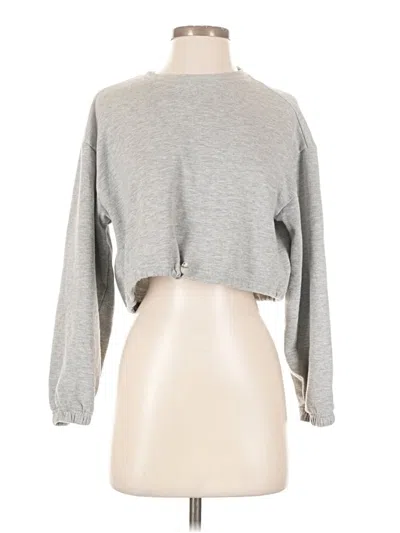 Pre-owned Active Usa Long Sleeve Turtleneck In Gray