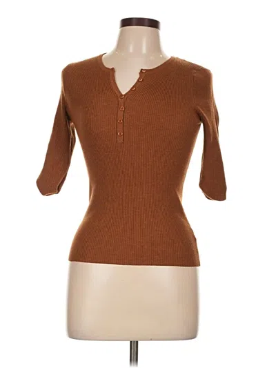 Pre-owned Active Usa Pullover Sweater In Brown