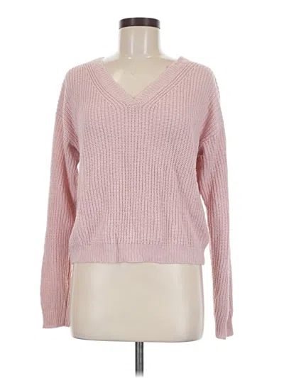 Pre-owned Active Usa Pullover Sweater In Pink