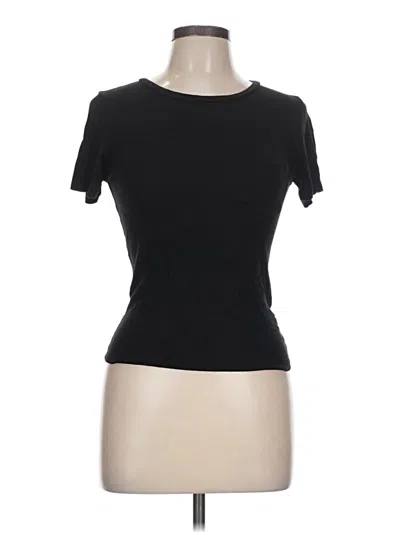 Pre-owned Active Usa Short Sleeve T-shirt In Black