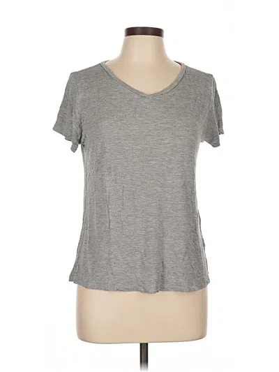 Pre-owned Active Usa Short Sleeve T-shirt In Gray