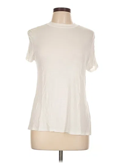 Pre-owned Active Usa Short Sleeve T-shirt In Ivory