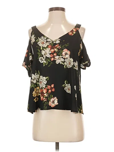 Pre-owned Active Usa Sleeveless Blouse In Black