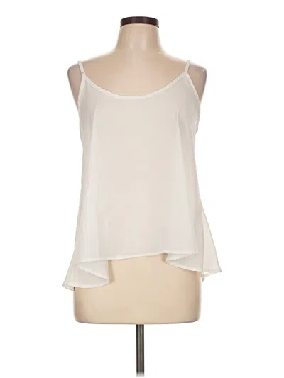 Pre-owned Active Usa Sleeveless Blouse In Ivory