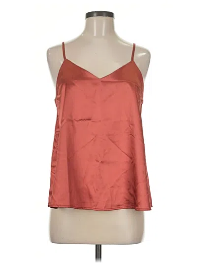 Pre-owned Active Usa Sleeveless Blouse In Orange