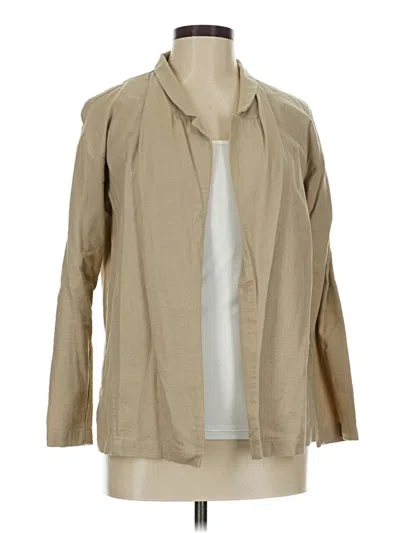 Pre-owned Active Usa Trenchcoat In Brown