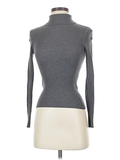 Pre-owned Active Usa Turtleneck Sweater In Gray