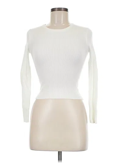 Pre-owned Active Usa Turtleneck Sweater In Ivory