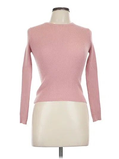Pre-owned Active Usa Turtleneck Sweater In Pink