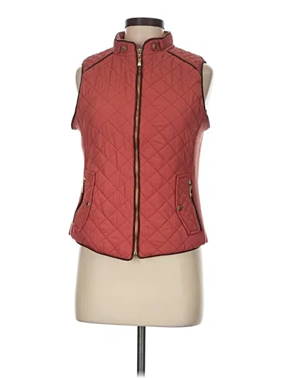 Pre-owned Active Usa Vest In Red