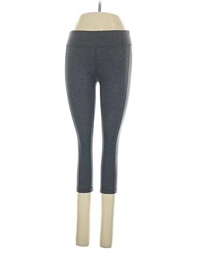 Pre-owned Active Yoga Pants In Gray