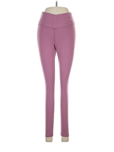 Pre-owned Active Yoga Pants In Purple