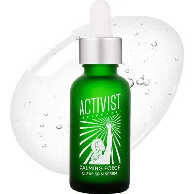 Activist Skincare Calming Force Clear Skin Serum In Green