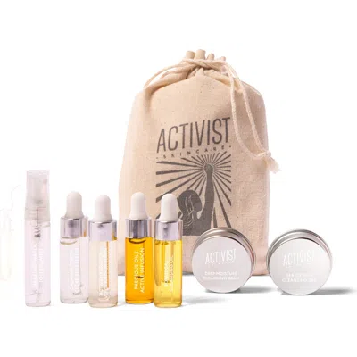 Activist Skincare Refillable Trial & Travel Kit In Multi