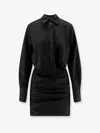 Actualee Dress With All-over Rhinestones In Black