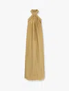 Actualee Flared Satin Long Dress