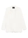 Actualee Linen Blazer In Neutrals