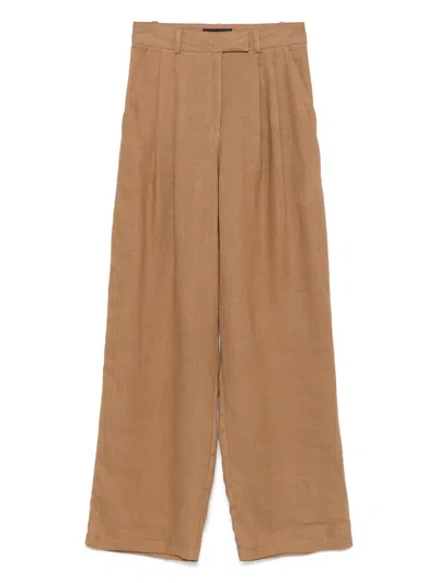 ACTUALEE LINEN TROUSERS