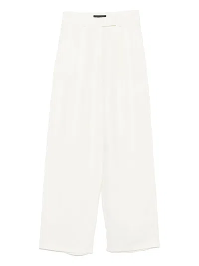 Actualee Linen Trousers In Neutrals