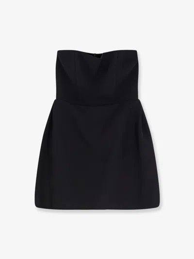 Actualee Mini Dress With Stays In Black