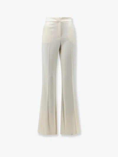 Actualee Rayon Blend Pants In Beige