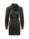 Actualee Woman Mini Dress Black Size 4 Polyester In Black
