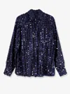 Actualee Shirt With Sequins In Blue