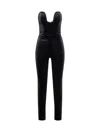 Actualee Strapless Jumpsuit In Black