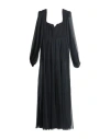 Actualee Woman Long Dress Black Size 8 Polyester In Black