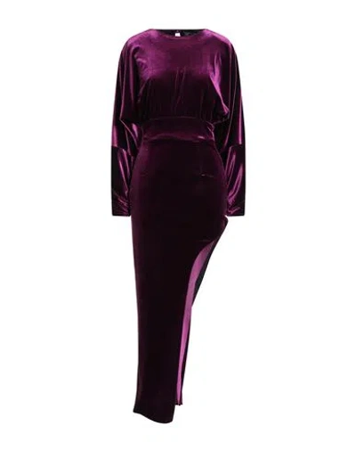 Actualee Woman Maxi Dress Magenta Size 10 Polyester, Elastane In Purple