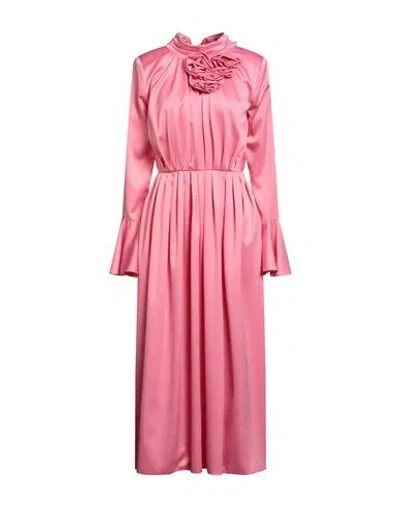 Actualee Woman Maxi Dress Pink Size 6 Polyester In Purple