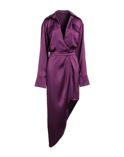 Actualee Woman Midi Dress Mauve Size 6 Polyester In Purple