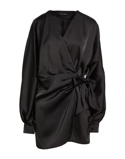 Actualee Woman Mini Dress Black Size 10 Polyester