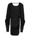 Actualee Woman Short Dress Black Size 12 Polyester