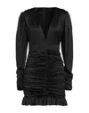 Actualee Short Dresses In Black