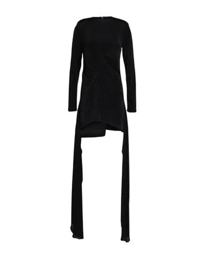 Actualee Woman Mini Dress Black Size 6 Polyester, Elastane
