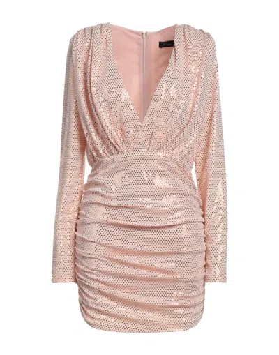 Actualee Short Dresses In Pink