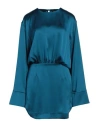 Actualee Woman Mini Dress Deep Teal Size 10 Polyester