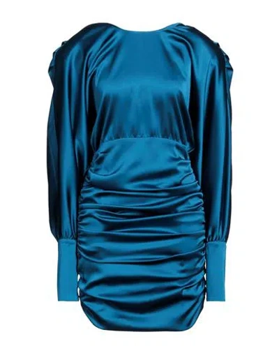 Actualee Woman Short Dress Deep Jade Size 8 Polyester In Green