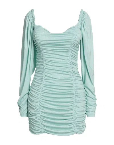 Actualee Short Dresses In Green