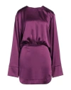 Actualee Woman Mini Dress Mauve Size 4 Polyester In Purple