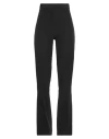Actualee Woman Pants Black Size 10 Polyester, Elastane