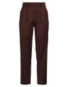 Actualee Woman Pants Brown Size 6 Polyester, Rayon, Elastane In Brown