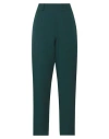 Actualee Woman Pants Dark Green Size 8 Polyester, Elastane In Green