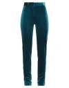 Actualee Woman Pants Deep Teal Size 6 Polyester, Elastane In Green