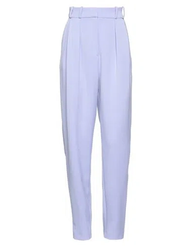 Actualee Woman Pants Lilac Size 6 Polyester, Rayon, Elastane In Purple